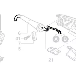 Cable d´alimentation réf. 2 604 460 260 BOSCH